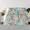 Opossum Screm Pattern Blanket Fleece Summer Autumn Winter Possum Animal Soft Throw Blanket for Home Bedroom Plush Thin Quilt