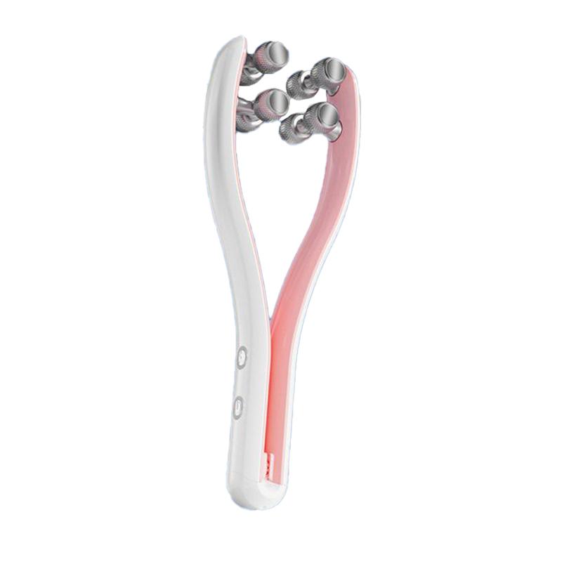 EMS Face Lifting Roller RF Double Chin V Face Shaped Facial Massager Jaw Cheek Thin Slimming Facial Lift Up Belt Skin Care Tool