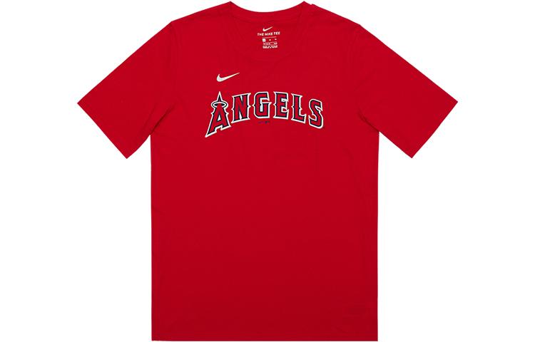 Nike X MLB Kids T Shirts Crew Neck Moderate 3Z3B7SAG2-LAAMT S