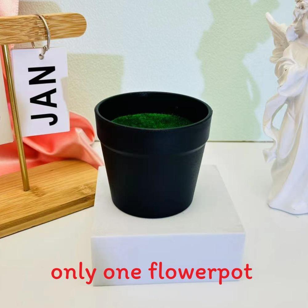 

Container Flower Plastic Foam Base Flowerpot Ornament For Gardening Tabletop
