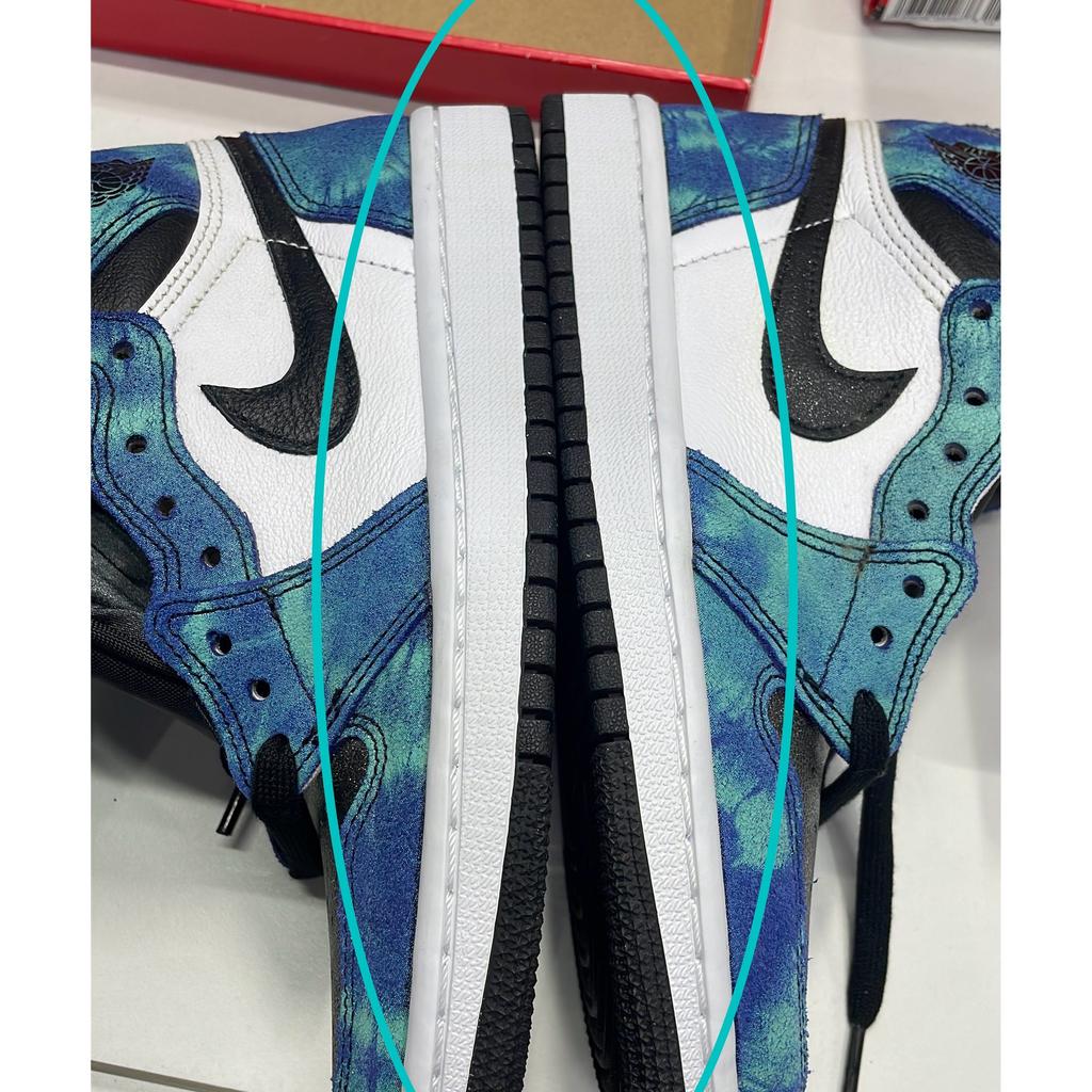 Pre-owned Jordan Air Jordan 1 High OG Tie-Dye CD0461-100-P26085462449152