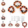 2pcs Funny Halloween Pet Collar Fashionable Cat Neck Scarf Comfortable Pet Necklace  Small Dogs