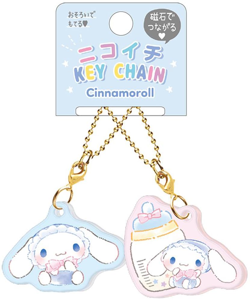 

Cracks Sanrio Character Nikoichi Keychain/Cinnamoroll Baby 120842