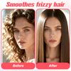 2 Pcs 3 Row Styling Comb, Curling Hair Styling Brush Rat Tail Comb Used for Combing, Separating and Shaping Curls (Black)