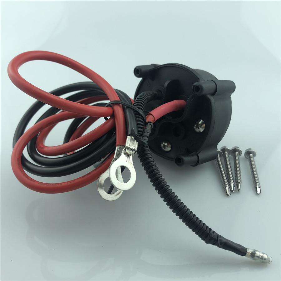 

For 2007-2010 Yamaha G29 Drive Golf Cart Charger Receptacle Part JW2-H6181-02