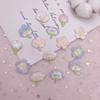 Cherry Blossom Embroidery Patch - DIY Shoe and Clothes Decoration - Self-Adhesive Fabric Applique