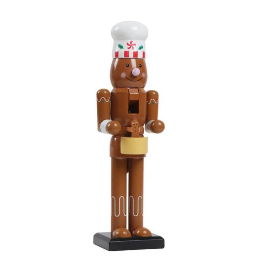 

Christmas Nutcracker Ornament Large Wooden Soldier Nutcracker Figurine for Christmas Tree Front Door Hotel Decoration