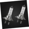 Frcolor 2pcs h7 Halogen LED Bulb French Drain Replacement Headlamp Sweet Bulb