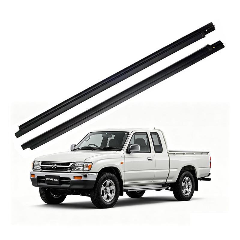 

Toyota Hilux 1997-2005 Two-Door Weatherstrip Seal for Exterior Car Door Window чёрный