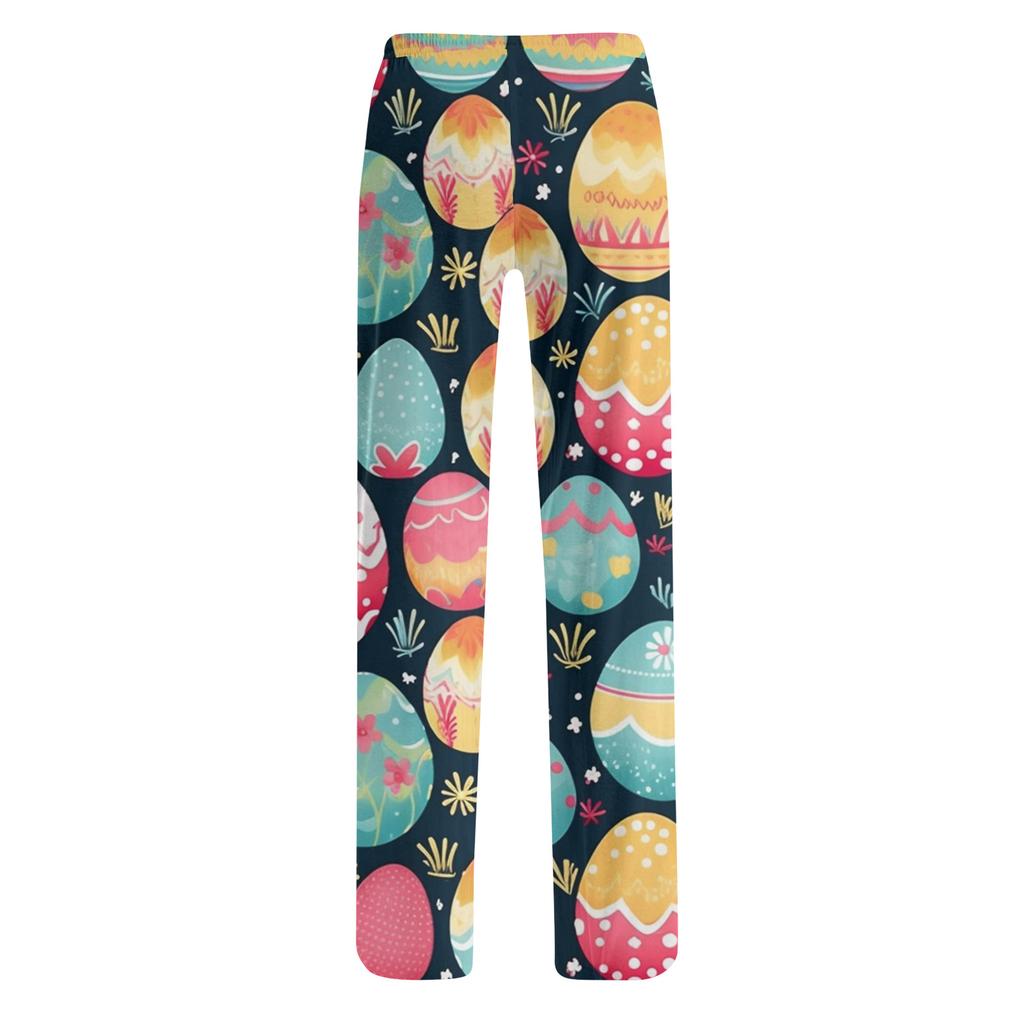Women's Fashion Loose Casual Printed Casual Pants