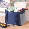 Insulated Food Delivery Bag with Ice Pack for Camping, Home, or Car Cooling