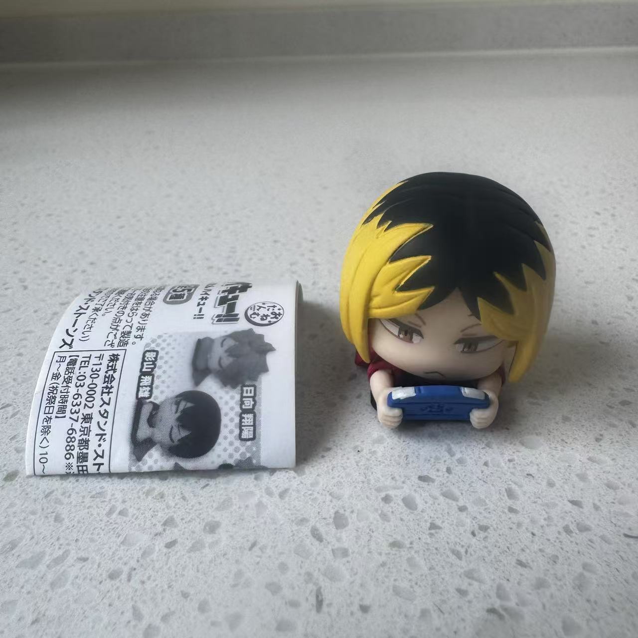 

Genuine Action Figure Haikyuu Sleep Style Iwaizumi Hajime Akaashi Keiji Oikawa Tooru Kotaro Bokuto Cover The Quilt Gacha Toy
