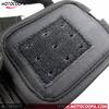 Universal Nylon Walkie-Talkie Leather Case with Chest Strap - Available In Large, Medium, Small Sizes