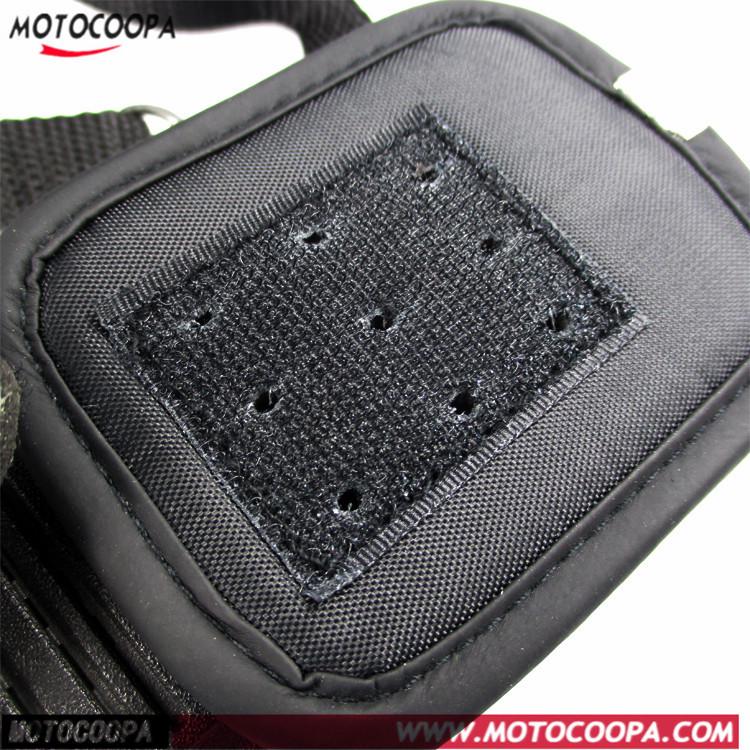 Universal Nylon Walkie-Talkie Leather Case with Chest Strap - Available In Large, Medium, Small Sizes