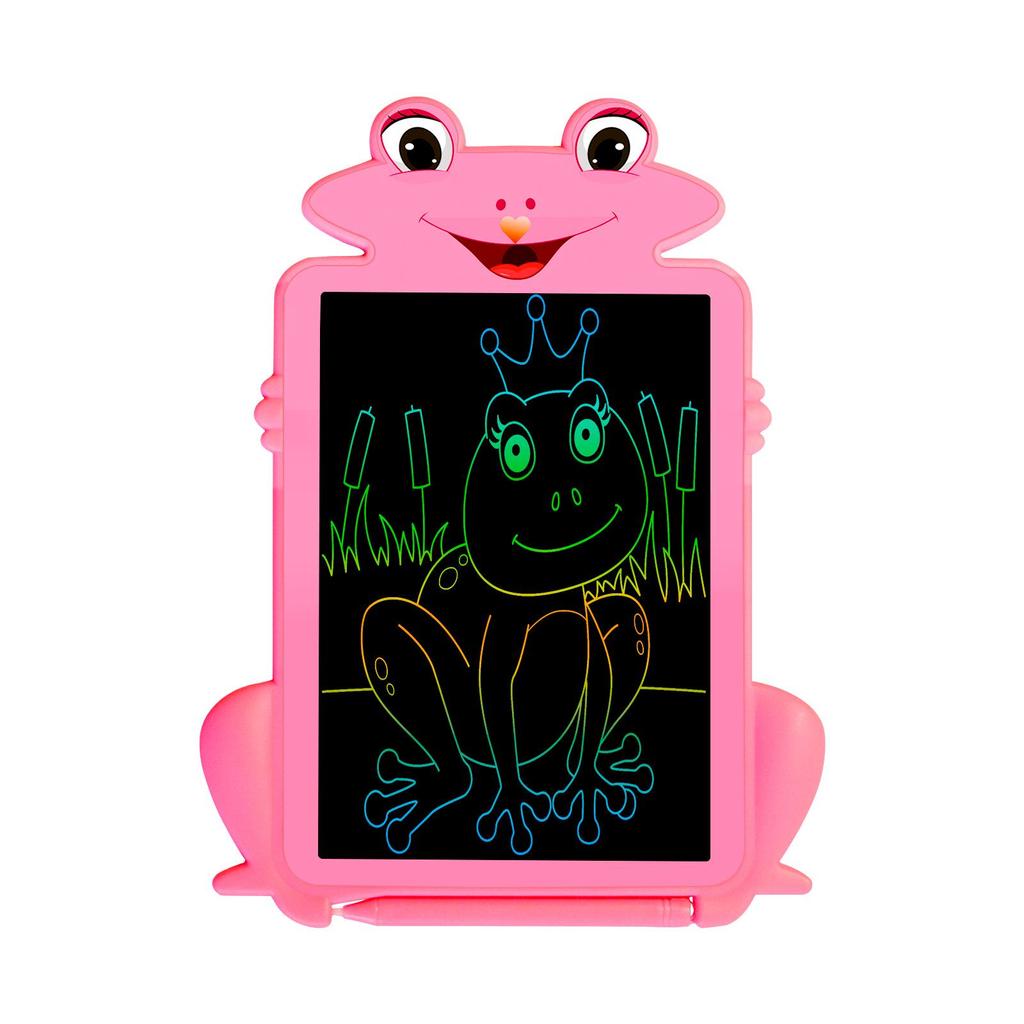 8.5 Inch Frog Cartoon LCD Writing Tablet for Kids - Electronic Drawing and Handwriting Board
