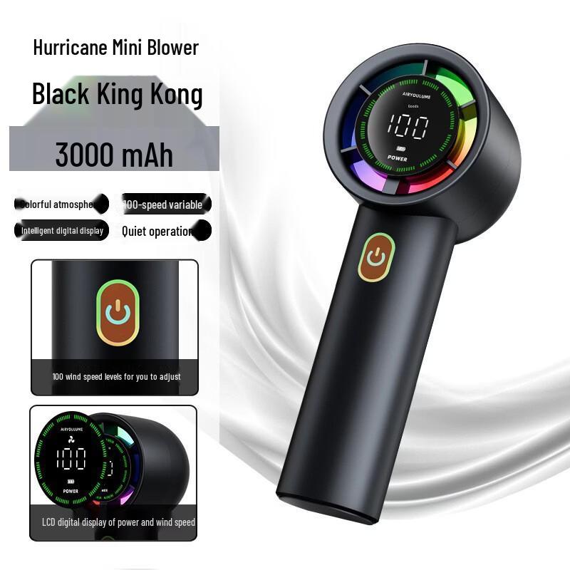 Portable USB Rechargeable Mini Handheld Cooling Fan