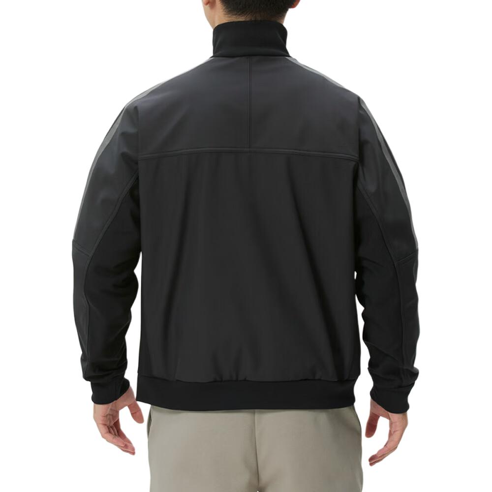 adidas Jackets Men's Black Stand Collar Moderate Other KR0932