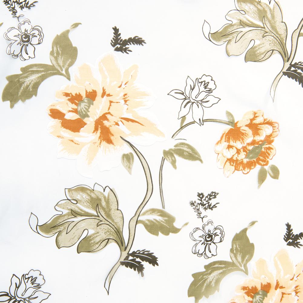 1PC Moderno Moda Retro Peônia Impresso Transparente Cortina de Janela Transparente para Sala de Estar Quarto Decoração de Casa Série Nuan