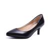 2025 Spring and Autumn New Professional Small High Heels Women's Pointed Thin Heels Sexy Work Shoes Women's Black Not Tired Feet Single Shoes