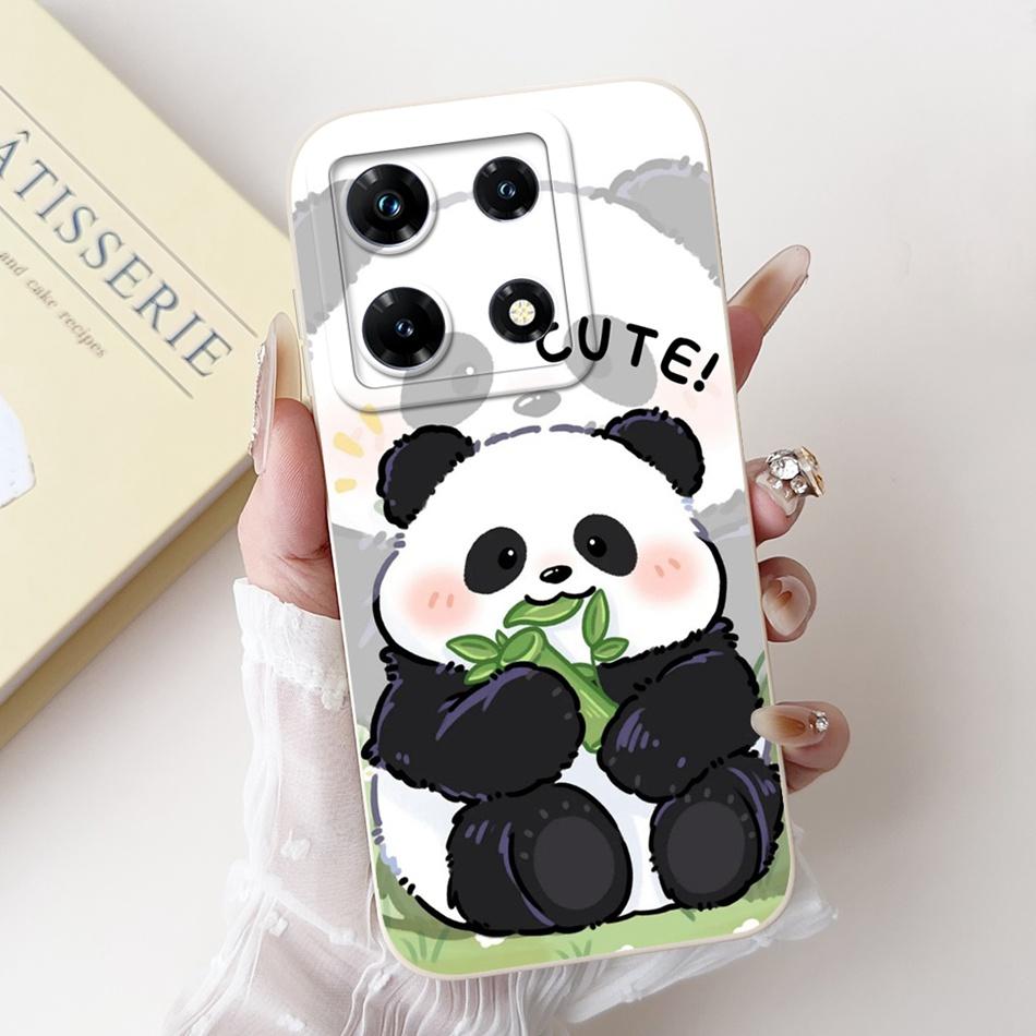 For Infinix Note 30 Pro Case Infinix Note 30i Note30 30Pro 4G Cute Panda Rabbit Cartoon Soft Silicone Shockproof Phone Cases