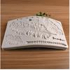 Feather Texture Fondant Silicone Mold Diy Chocolate Baking Cake Decoration Clay Plaster Mold