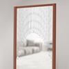 25 Strands Crystal Beaded Doorway Curtain, Clear Glass Bead Room Divider, Decorative Hanging Partition for Doorways & Windows