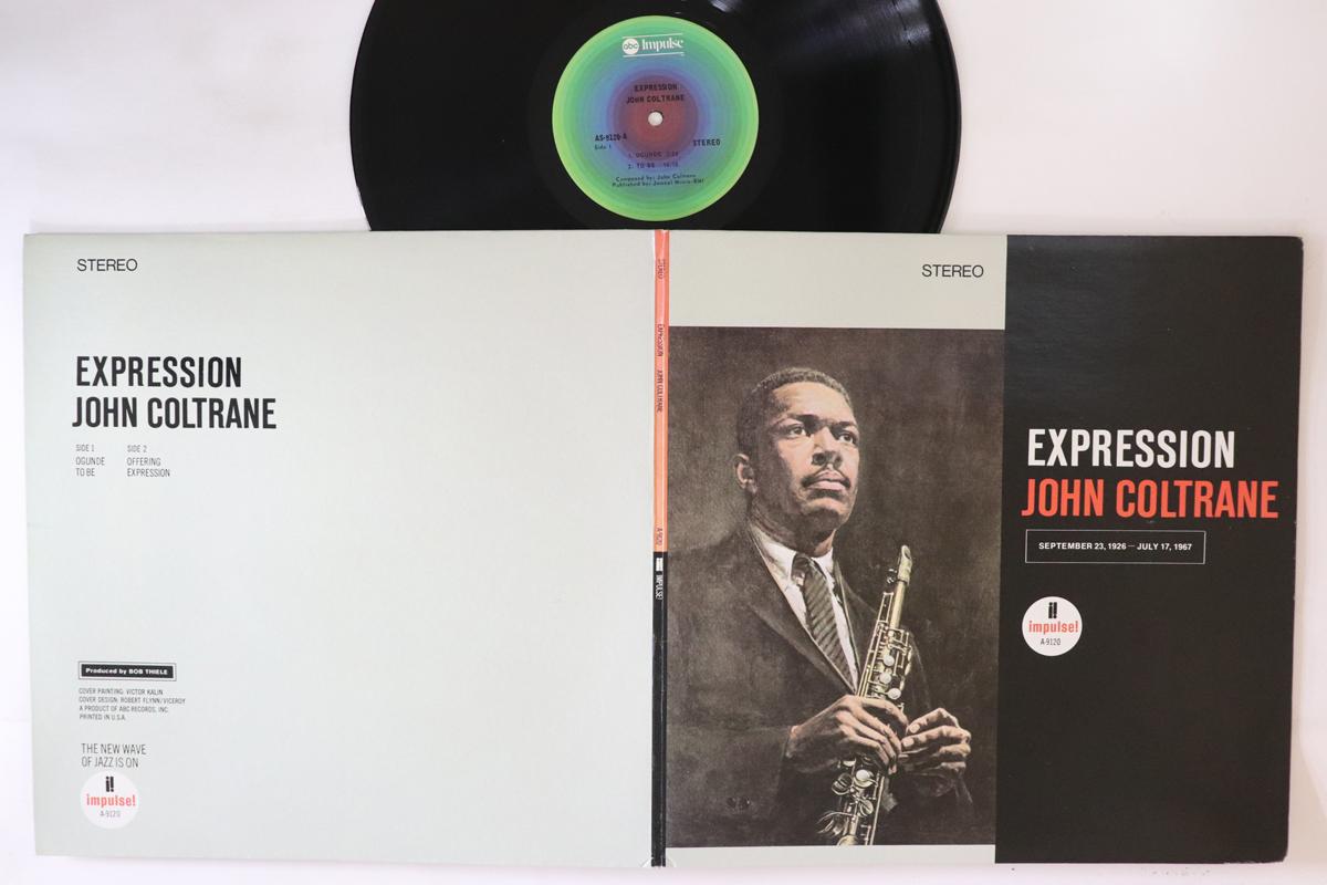 

LP Пластинка JOHN COLTRANE - Expression AS9120 IMPULSE 1974 US Джаз Б/У