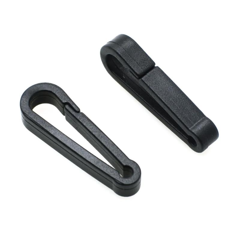 5Pcs Backpack Bag Buckle Tent Hanging Strap Hook Bag Accessories Connection Fix Hook for Hiking Backpack Organization