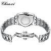 CHENXI Business Man Watch Unique Triangular Dial Luxury Luminous Quartz Waterproof Men's Watches Stainless Steel Strap