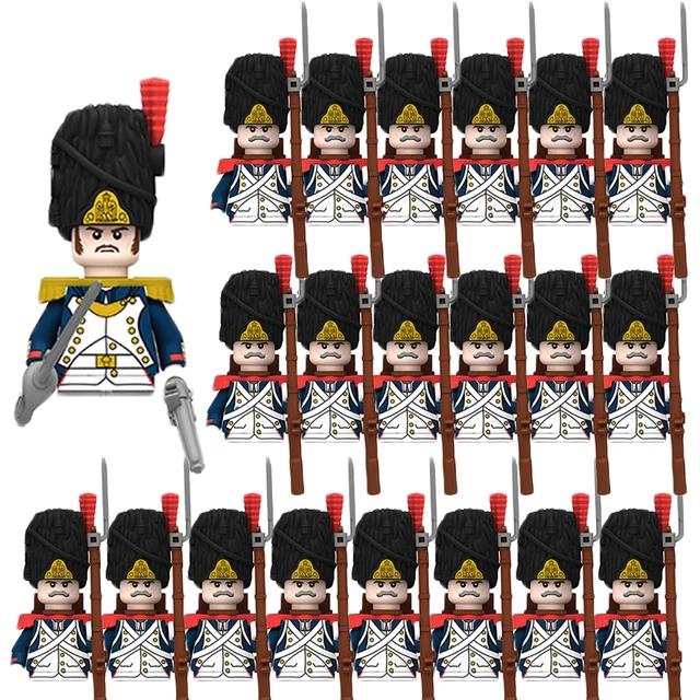 Kids Building Blocks Toy Napoleonic Wars Military WW2 Mini Dolls Soldier Duke Medieval Knights Officer Model Toy wholesale store