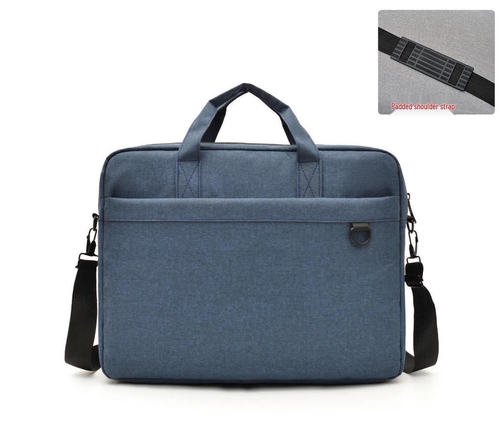 15.6-inch Cross-Border Business Laptop Bag - Large Capacity Handheld Briefcase with Custom Logo for Travel