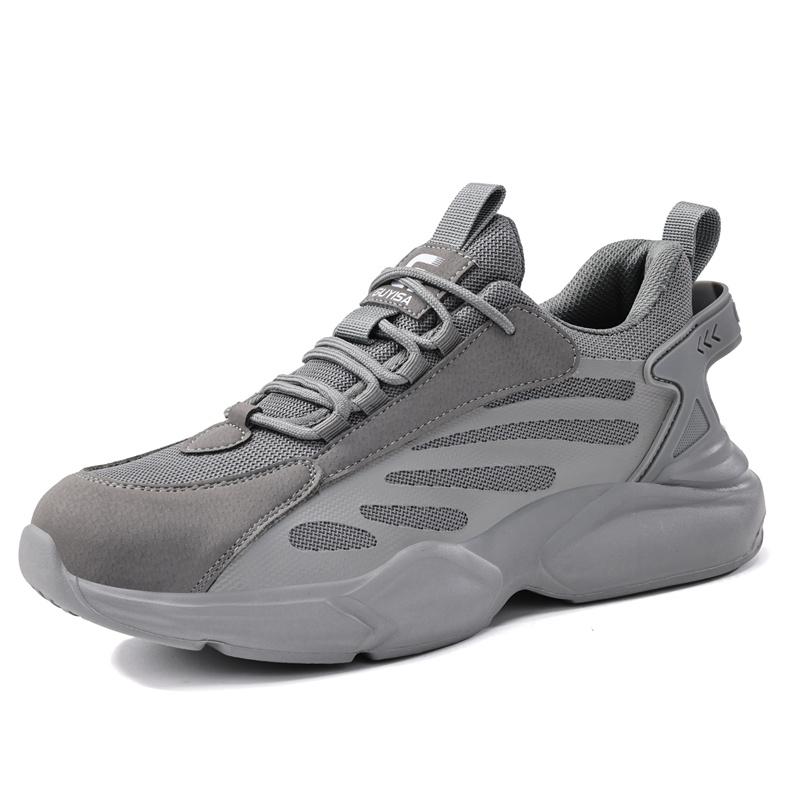 

Men Boots Lightweight Fashion WearResistant Latest Safety Work Shoes Anti Slip Wear resistant Construction Protective Male Footwear 38
