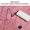 Warm Heated Blanket Wearable USB Electric Blanket Heating Blanket with Timing Function 3 Gear Adjustment Heating Blanket
