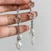Cold Wind Design Pullable Necklace Necklace Pentagram Pearl Fringed Chain