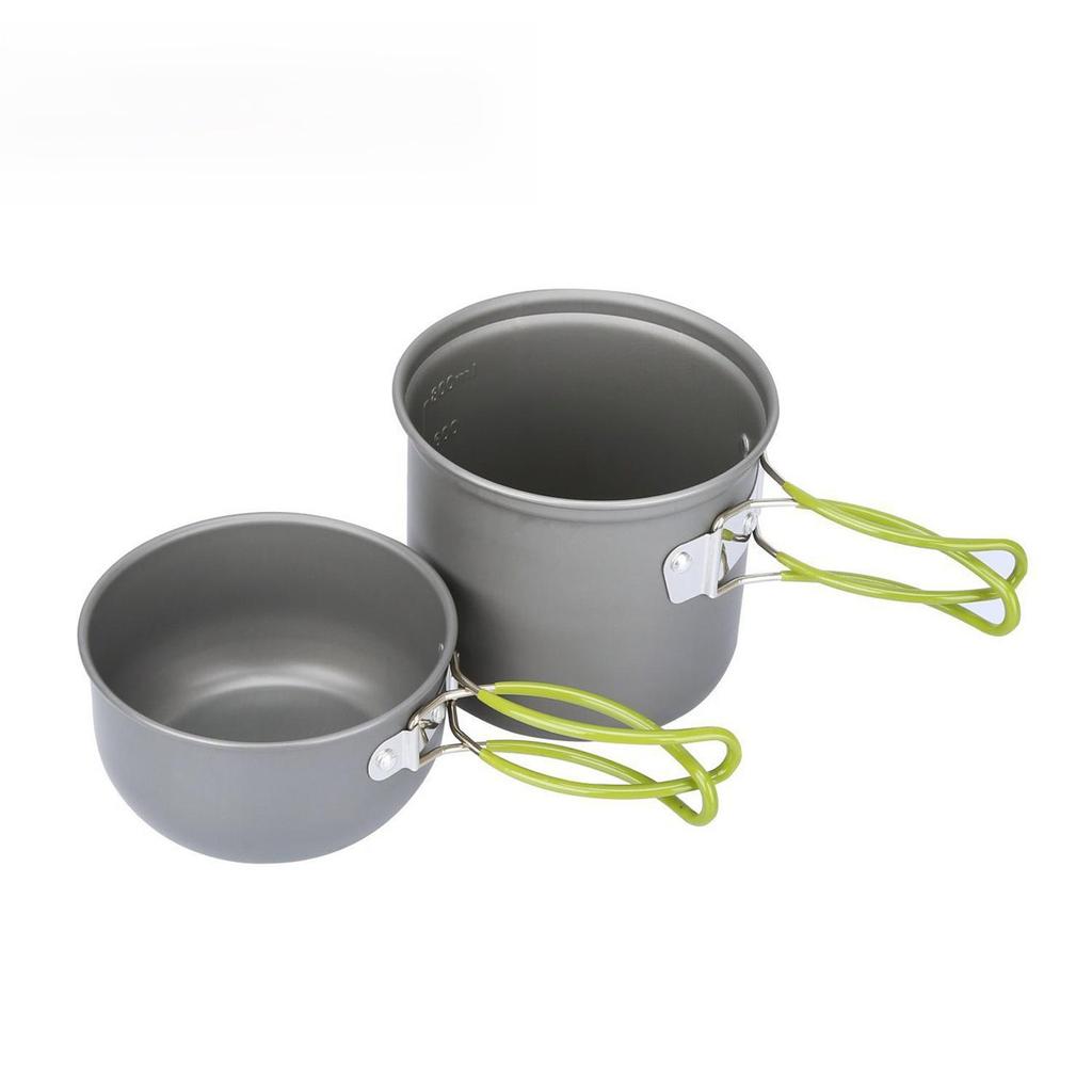 Outdoor Portable Camping Cookware Set DS-101: Picnic Cookware for 1-2 People