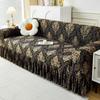 Universal European Style Skirt Sofa Cover  All Season Universal Fabric Summer Sofa Cover  One Piece Sofa Cushion with Sandpaper