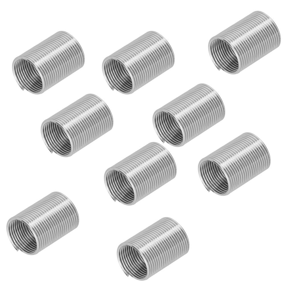20Pcs Thread Repair M14 X 1.25 Spiral Circle Insert Reducer Nut Threaded Expand Socket Set2.5D