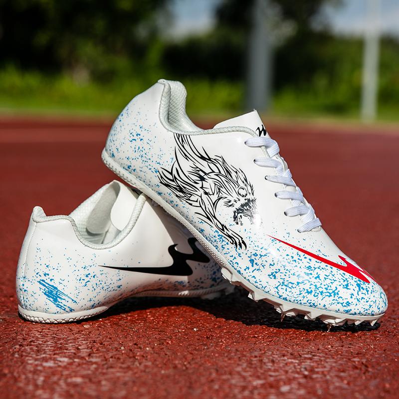 

Модные мужские и женские кроссовки для легкой атлетики с шипами для бега и тренировок Ультралегкие мягкие кроссовки для легкой атлетики и бега с шипами 35