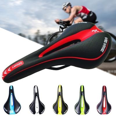 5 Farben Extra weiches Fahrradsattelkissen Fahrradhohlsattel Radfahren Rennrad Mountainbike Stoßfester Sitz Fahrradzubehör