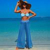 European and American Swimsuit Bikini Three-piece Beach Pants Split Swimsuit Women