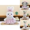 Pink Bunny Plush Toy For Couples Gift Soft Animal Doll For Kids And Adults