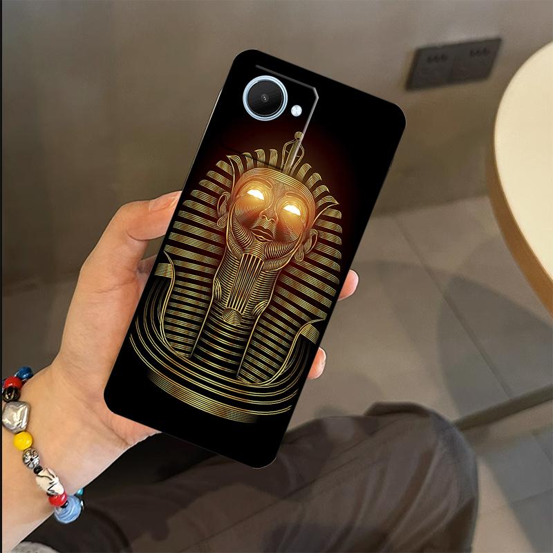 Ancient Egypt Pharaoh Case For Realme C63 C61 C55 C51 C53 C25 C65 C67 C71 C75 GT6 GT7 Pro 11 12 13 14 15 Pro Plus