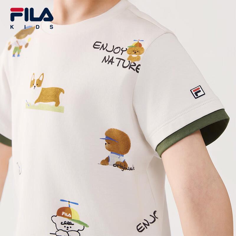 Fila Boys' Summer Short Sleeve T-Shirt