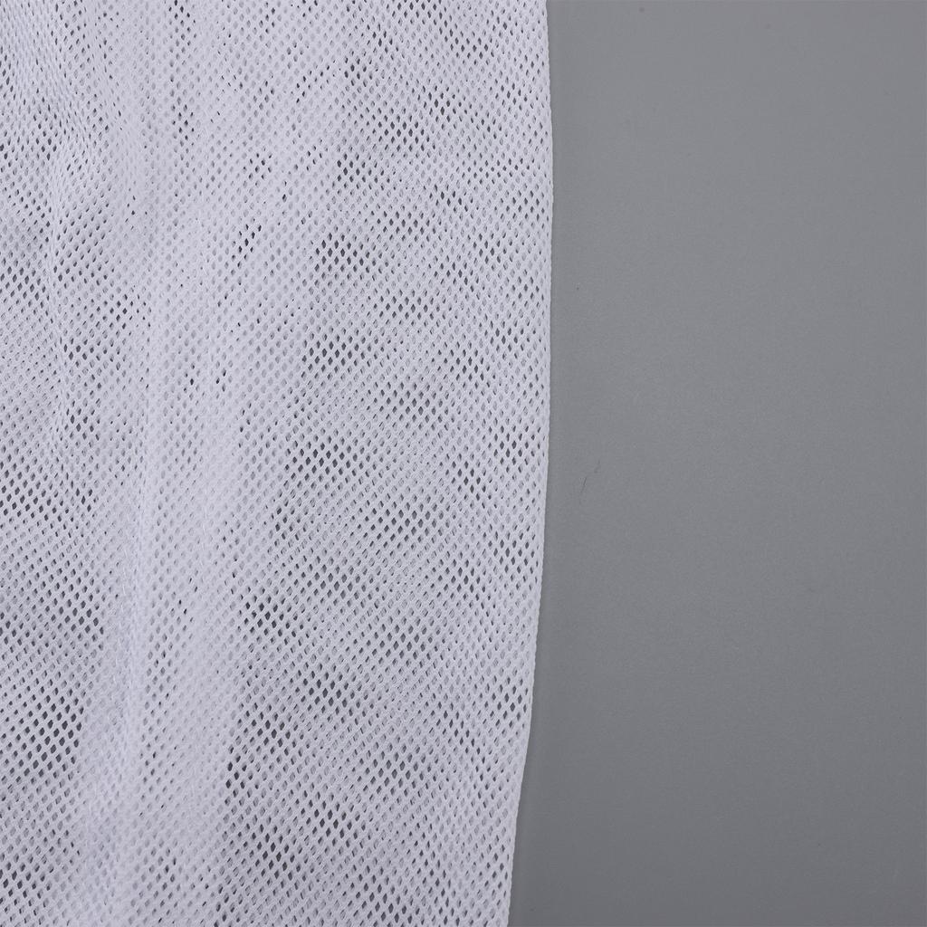2PCS Net Plopping Cap Multifunctional Adjustable Drawstring Curly Hair Drying Net Bonnet for Home Hotel White
