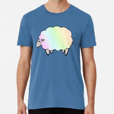 Pastel Rainbow Polkadot Sheep Size S To 5XL Made In the USA T-Shirt