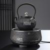 Nagoya Chiyo Hiramarukiku Japanese Cast Iron Tea Kettle