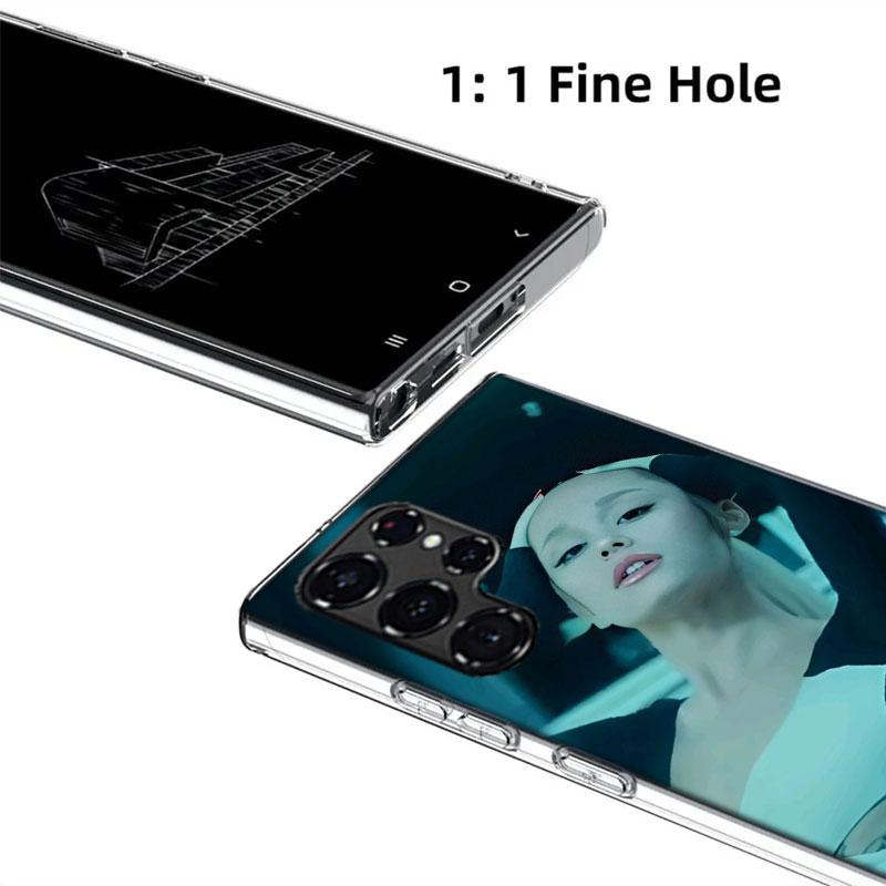 Ariana Grande Cases Phone Case for Samsung Galaxy S26 Ultra S25 Edge S24 S23 FE S21 Plus S20 S22 S10 Cover TPU Capa Shell Shockp