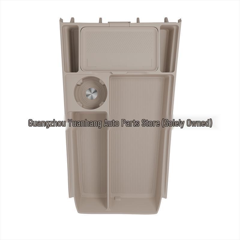 Lydo L90 Armrest Box: Fits 25 Models, Lower Storage & Glasses Holder, Car Accessories.