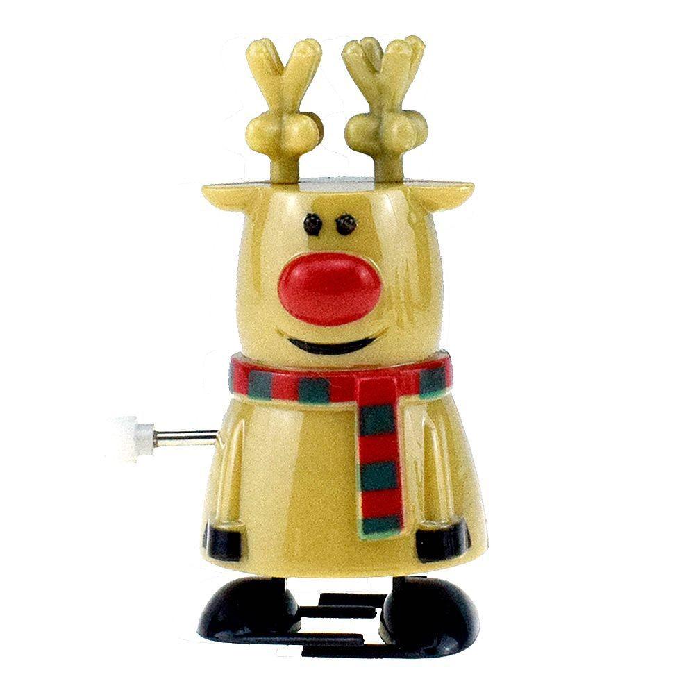 Charming Wind-up Walking Santa Snowman Reindeer Toys For Christmas Celebration