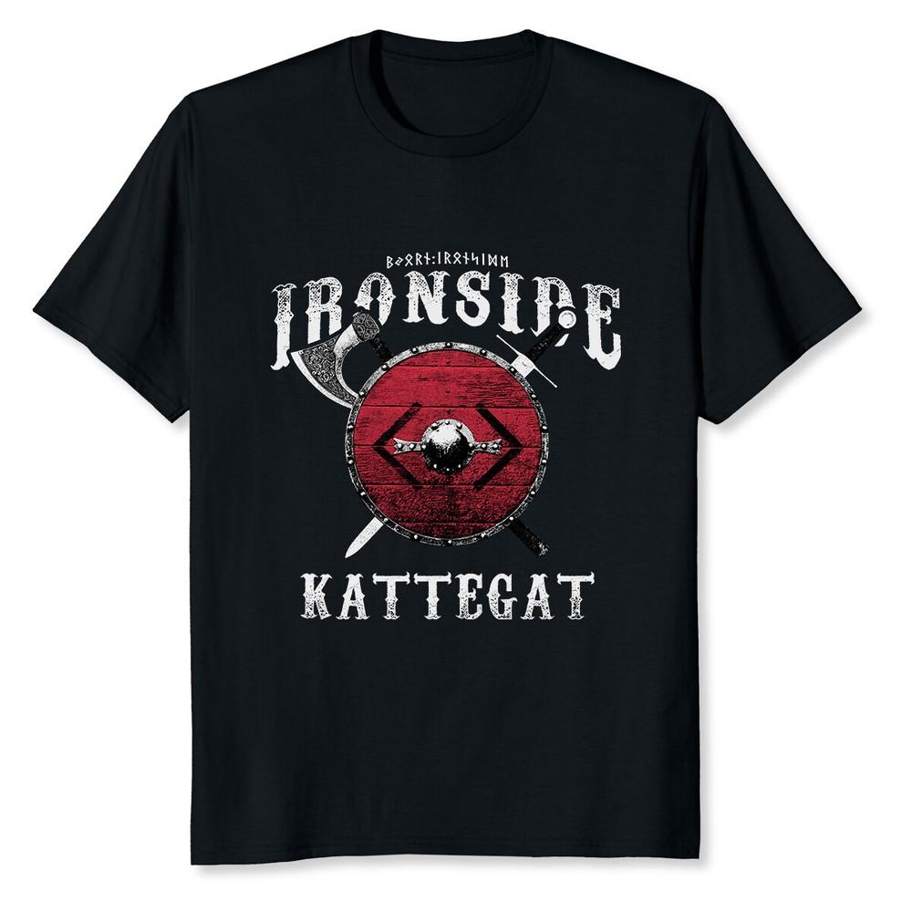 NEW LIMITED Bjorn Ironside Kattegat Viking Shield Norse Viking Swedish T-Shirt Unisex T-Shirt XL